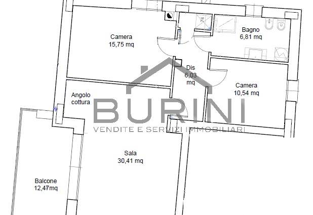 Planimetria appartamento Faenza