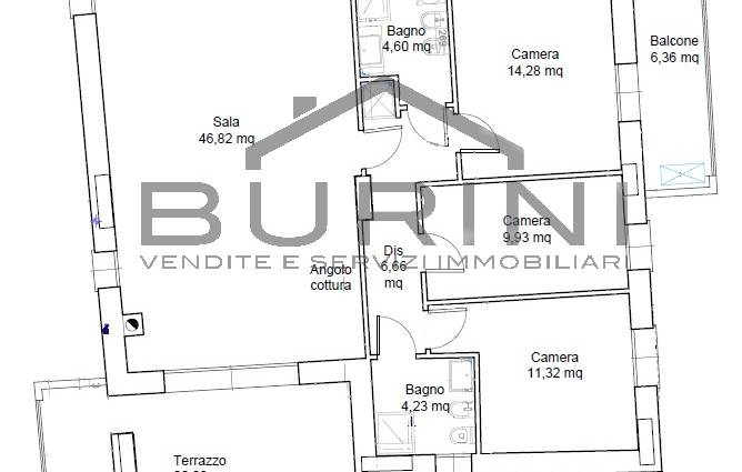 Planimetria appartamento Faenza